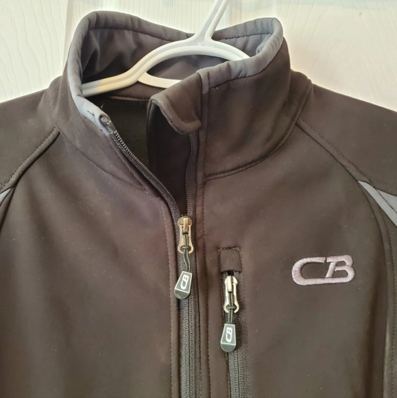 CB Sports Jacket Medium Ladies Black Fall Coat - Picture 4 of 7